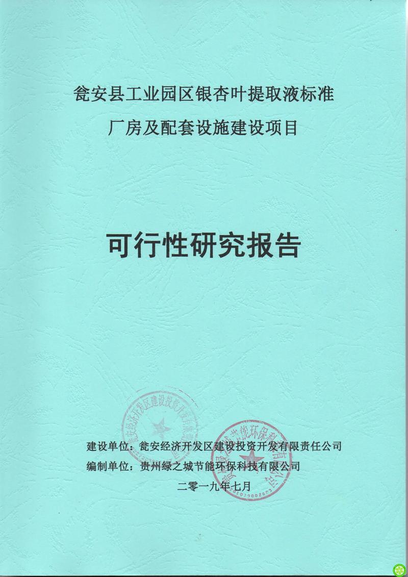 可行性研究报告